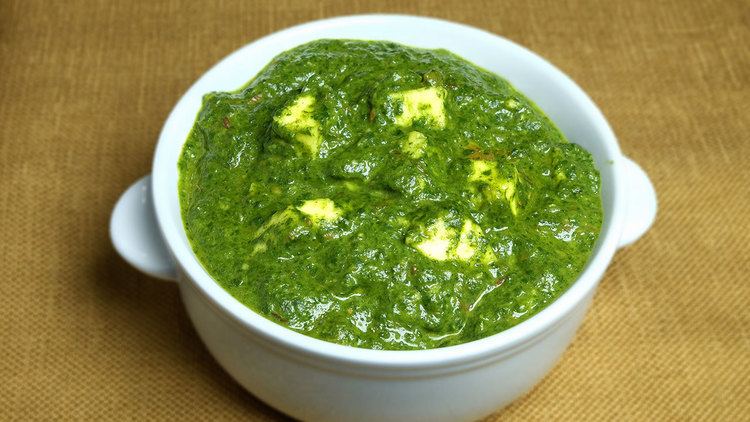 Palak paneer Palak Paneer 2016 Manjula39s Kitchen Indian Vegetarian Recipes
