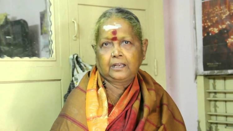 A woman from a video presentation for Palanivel Thiagarajan campaign during 2016 election