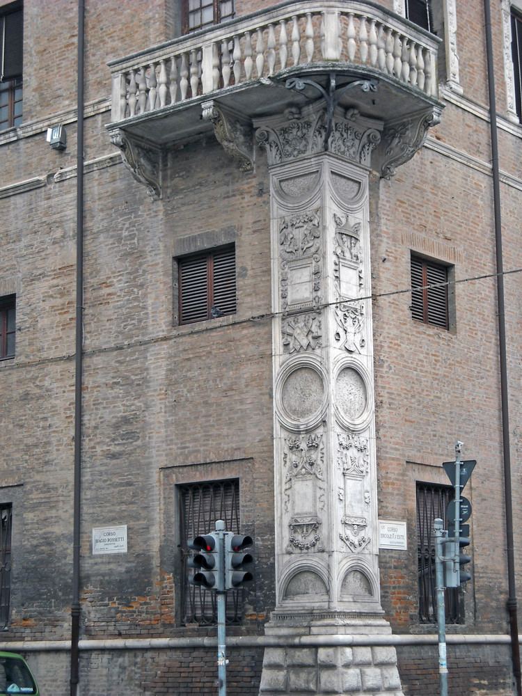 Palazzo Prosperi-Sacrati, Ferrara FilePalazzo Prosperi Sacrati pilaster Ferrarajpg Wikimedia