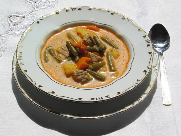 Palóc soup Hungarian Paloc Soup 2272x1704 OC FoodPorn