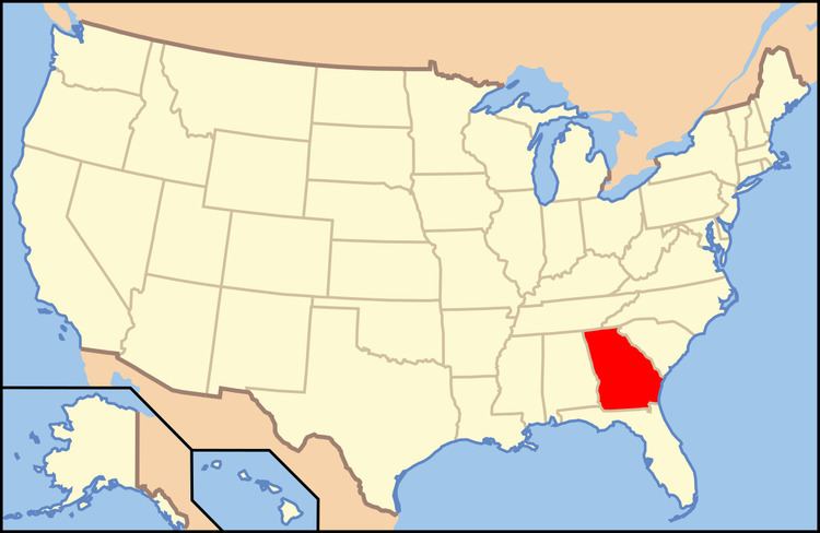 Paleontology in Georgia (U.S. state)