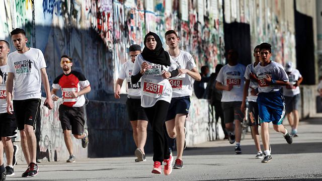 Palestine Marathon wwwynetnewscomPicServer4201604016914355691