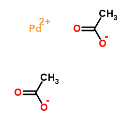 Palladium(II) acetate PalladiumII acetate C4H6O4Pd ChemSpider