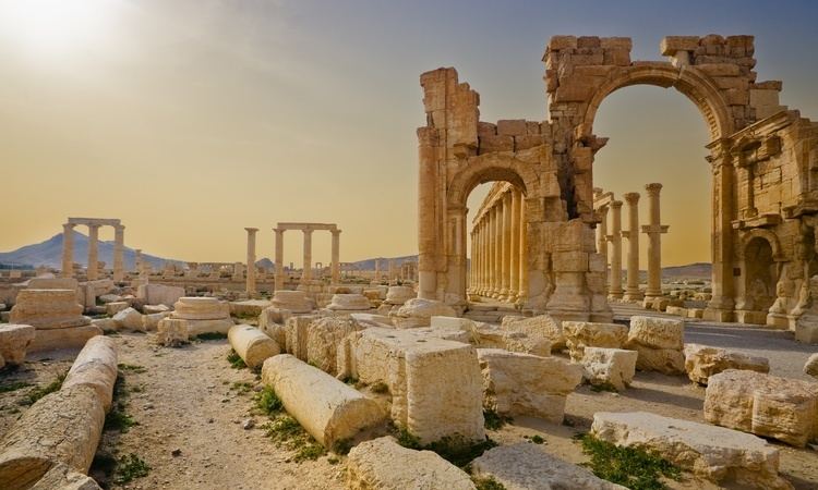Image result for Baths of Diocletian palmyra syria