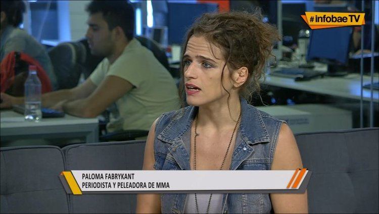 Paloma Fabrykant De escritora a peleadora la historia de Paloma Fabrykant