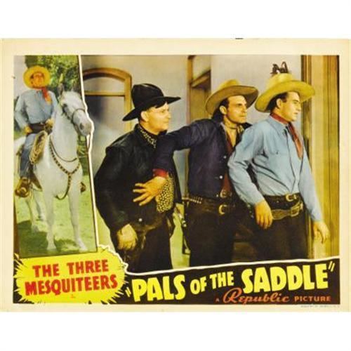 Pals of the Saddle Pals of the Saddle Republic 1938 Lobby Card