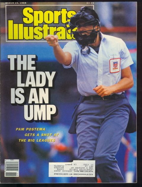 Pam Postema 1988 Sports Illustrated Pam Postema Umpire 1st Female eBay