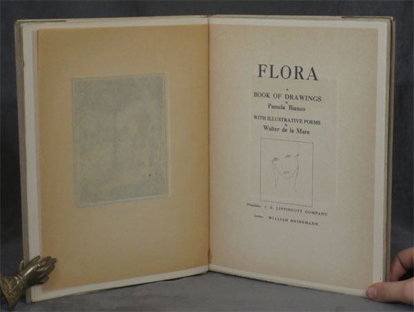 Pamela Bianco Flora A Book of Drawings by Pamela Bianco with Illustrative Poems