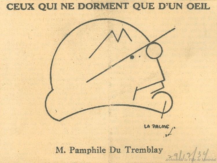 Pamphile Réal Du Tremblay Pamphile Ral Du Tremblay 1934 Archives de Montral