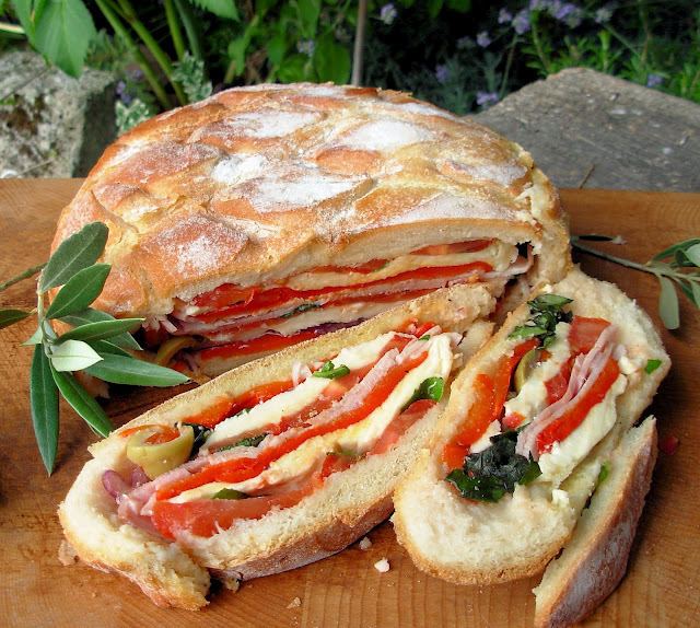 Pan-bagnat Pan Bagnat A French Picnic Sandwich for a Summer39s Day Picnic at
