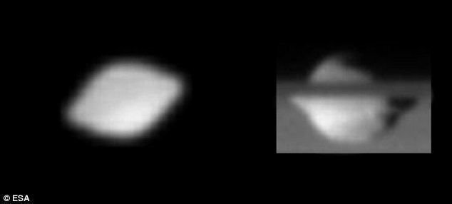 Pan (moon) Saturn39s UFO moons Bizarrelyshaped Pan and Atlas baffle scientists