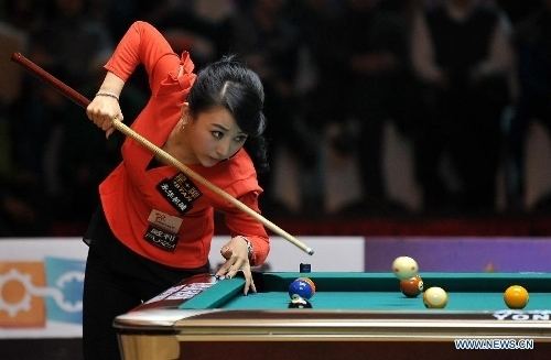 Pan Xiaoting Pan Xiaoting competes in 9 ball game against O39Sullivanm