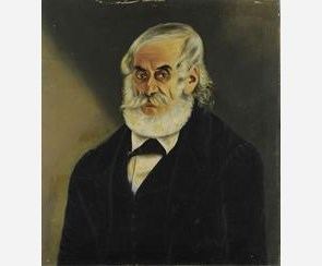 Panagiotis Sekeris Portrait of Panagiotis Sekeris oil painting on canvas 9512