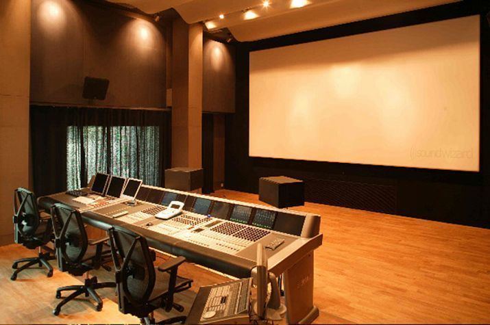 Panchathan Record Inn and AM Studios AM Studios AR Rahman scorign hall mix stage control room