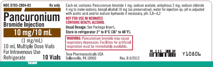 Pancuronium bromide RxResourceorg