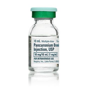 Pancuronium bromide Pancuronium Bromide Injection USP Pfizerinjectables