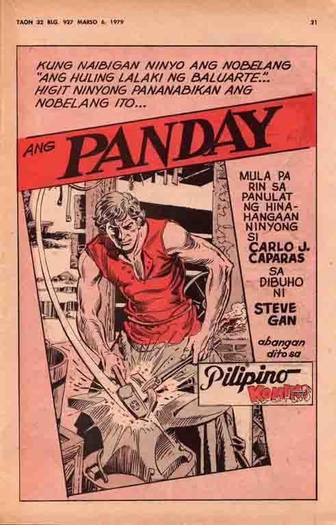 Panday (comics) Pinoy Superheroes Universe ANG PANDAY Long Live Da King