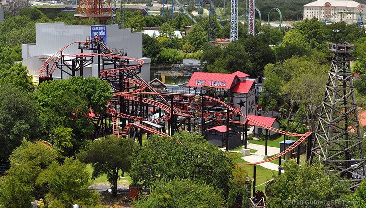 Pandemonium (roller coaster) Pandemonium Roller Coaster Guide to Six Flags over Texas