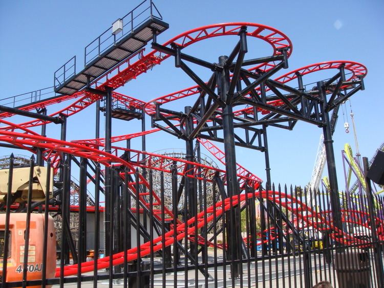 Pandemonium (roller coaster) The Joker Six Flags Mxico Wikipedia