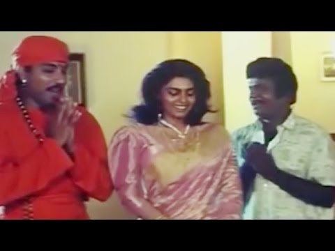 Pangali movie scenes Sathyaraj enjoys Silk Smitha Climax Comedy Scene Pangali Tamil Movie