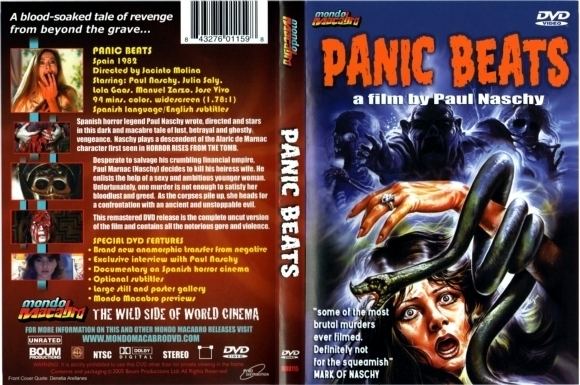 Panic Beats PANIC BEATS 1983 PAUL NASCHY SPANISH HORROR DVDR for sale