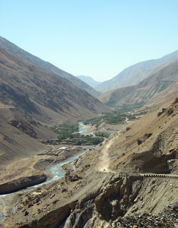 The Panjshir Valley in Northeastern Afghanistan entry point.