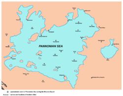 Pannonian Sea Pannonian Basin Wikipedia