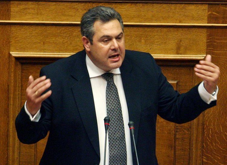 Panos Kammenos Greek Defense Minister USA Russia China Could Lend to