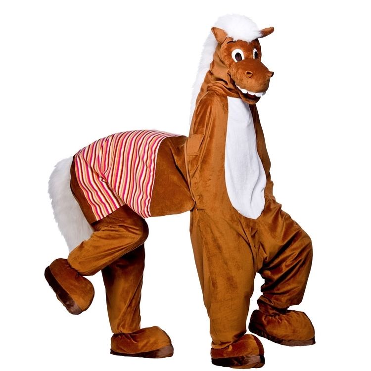Pantomime horse Pantomime Horse 2 Man Fancy Dress Adult Mens Ladies Farm Animal