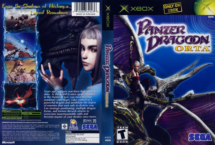 Panzer Dragoon Orta Panzer Dragoon Orta Cover Download Microsoft Xbox Covers The Iso