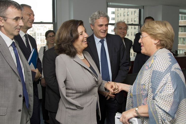 Paola Severino UN Women Executive Director Michelle Bachelet meets with
