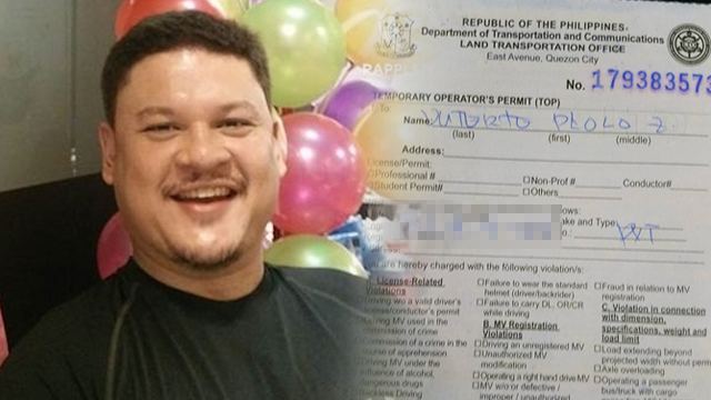 Paolo Duterte No one above the law Duterte son caught overspeeding