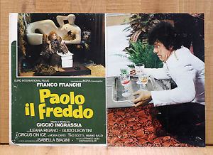 Paolo il freddo PAOLO IL FREDDO fotobusta poster Franco Franchi Ciccio Ingrassia