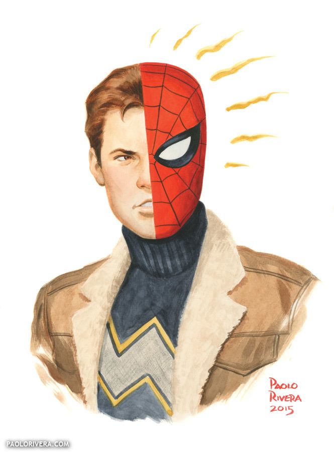 Paolo Rivera Peter Parker by Paolo Rivera Spiderman Pinterest SpiderMan