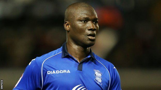 Papa Bouba Diop BBC Sport Birmingham Papa Bouba Diop wants to stay at