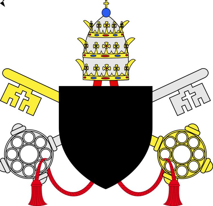 Papal coats of arms httpsuploadwikimediaorgwikipediacommonsaa