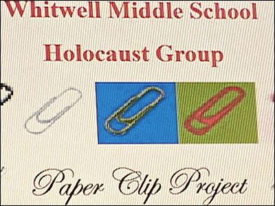 Paper Clips Project CBBC Newsround Pictures In pictures The Paper Clips project