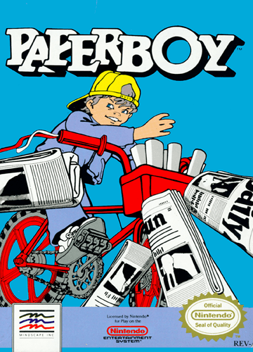 Paperboy (video game) Play Paperboy Nintendo NES online Play retro games online at Game
