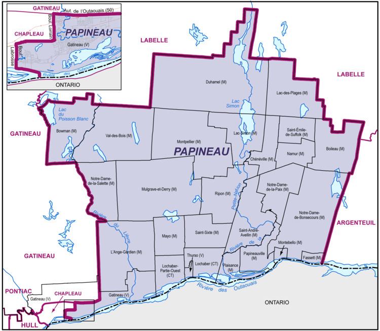 Papineau (provincial electoral district) wwwelectionsquebecqccaimagescarte2011circon
