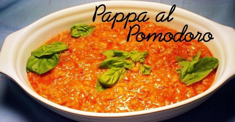 Pappa al pomodoro How to Make Pappa al Pomodoro by Stacee in Tuscany YouTube