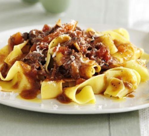 Pappardelle Pappardelle with beef BBC Good Food