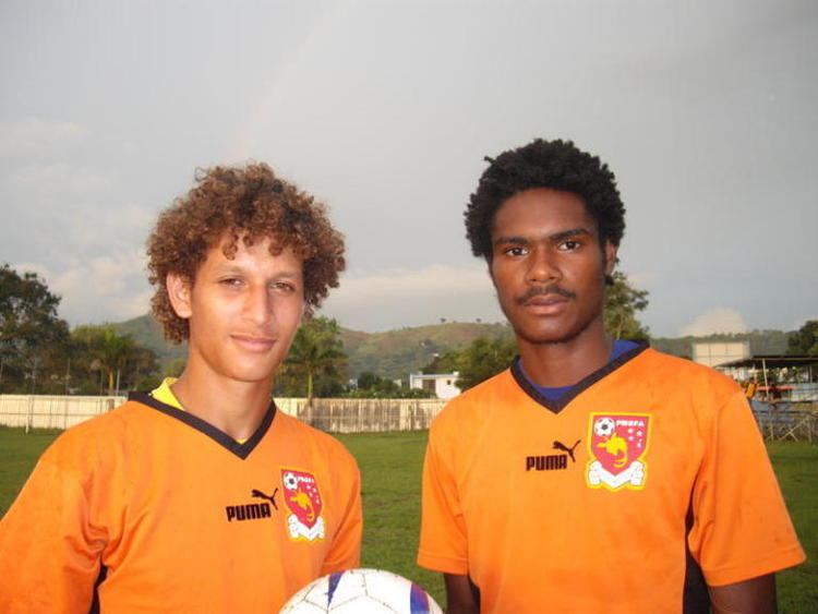 Papua New Guinea national football team PNG Under17 captain and vice named Papua New Guinea Football