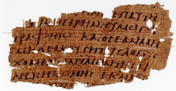 Papyrus 110