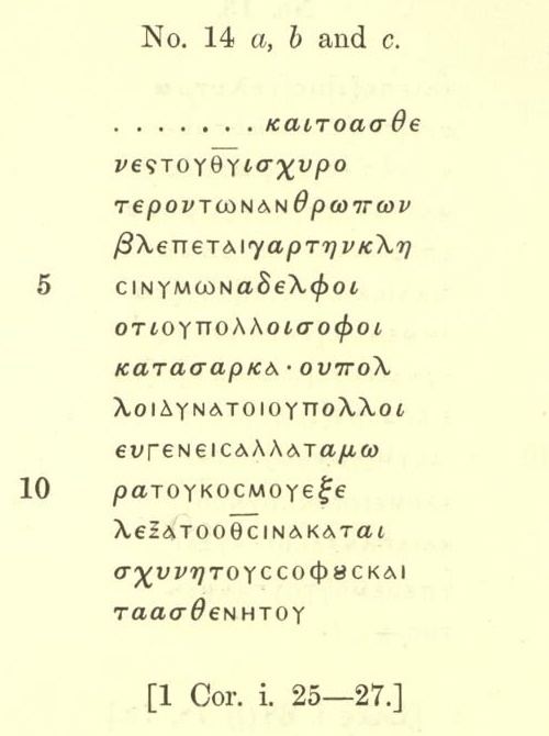 Papyrus 14