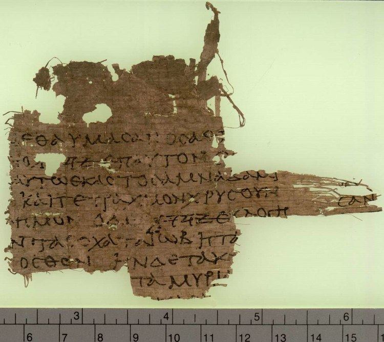 Papyrus Oxyrhynchus 3522