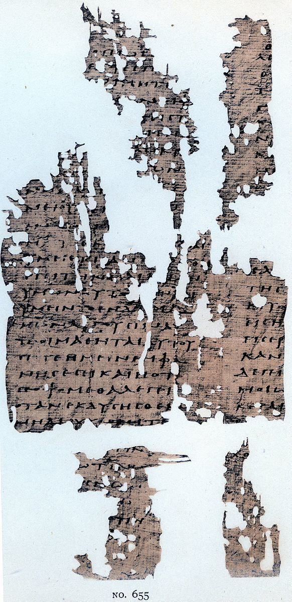 Papyrus Oxyrhynchus 655