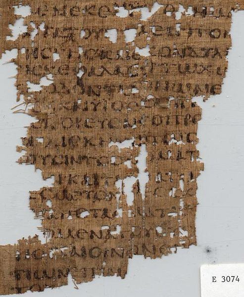 Papyrus Oxyrhynchus 846
