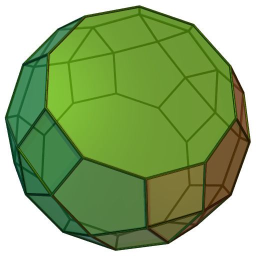 Parabidiminished rhombicosidodecahedron