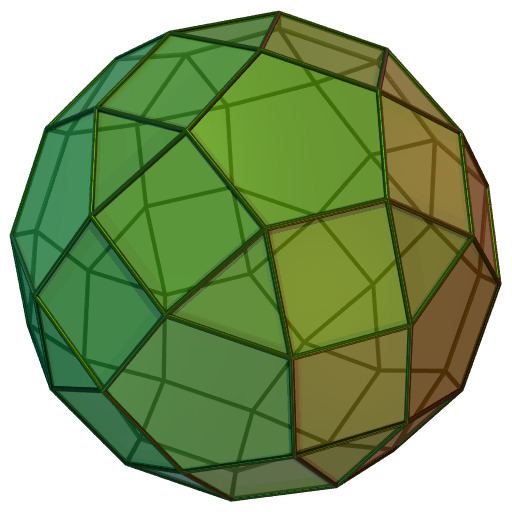 Parabigyrate rhombicosidodecahedron