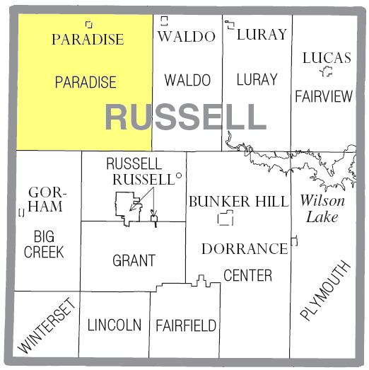 Paradise Township, Russell County, Kansas